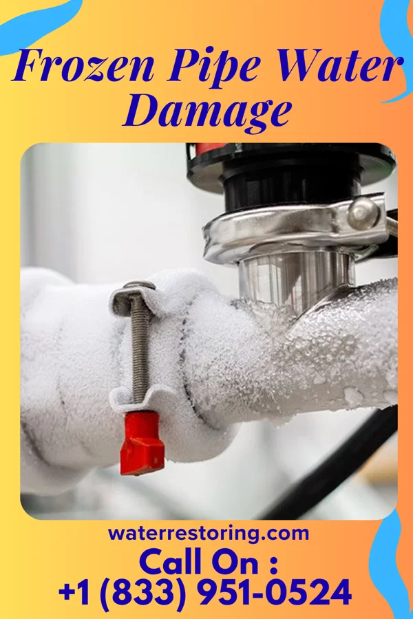 Frozen Pipe Water Damage in Otisville, MI